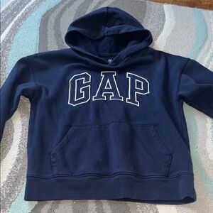 GAP Kids Dark Blue Logo Hoodie
